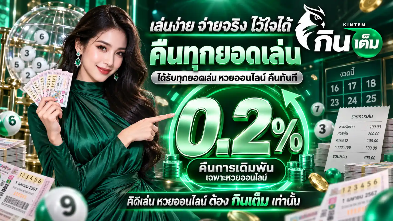 กินเต็ม ตัวจริงหวยออนไลน์ รับทุกเลขไม่ลดเรท อัตราจ่ายสูงอันดับ 1
